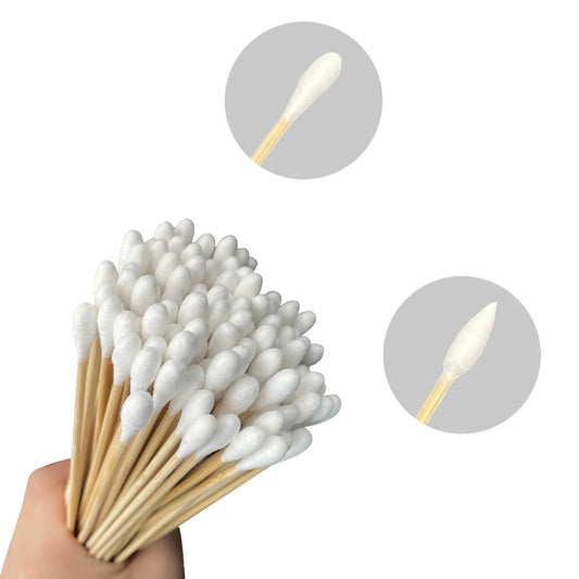 OralHealthHeroes™ Extra Long Bamboo Q Tips x100