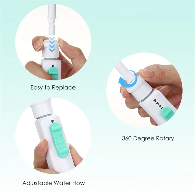 OralHealthHeroes™ Tonsil Stone Tap Water Jet Removal Tool